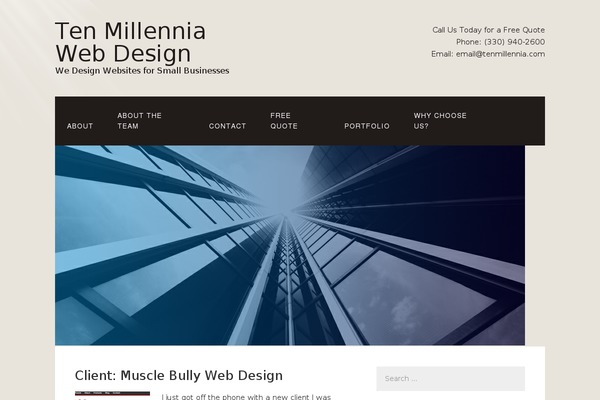 Croma theme site design template sample