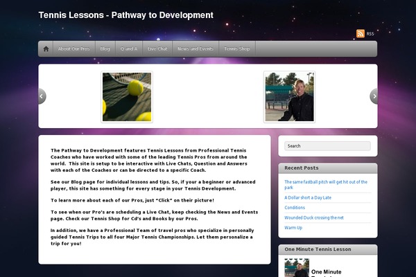 tennislesson1.com site used iTheme2