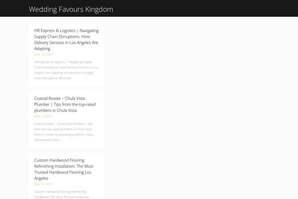 Magazinely theme site design template sample