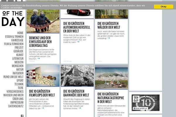 Site using Simple Sticky Footer plugin