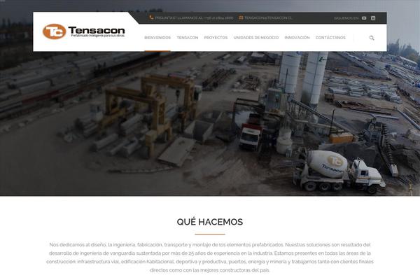 Thebuilders theme site design template sample