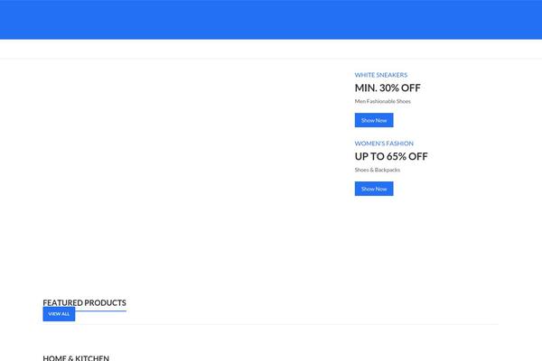 Kapee theme site design template sample