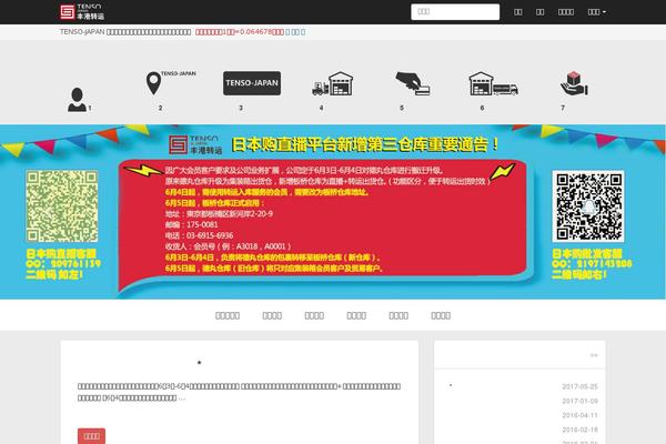 BizVektor Child theme site design template sample