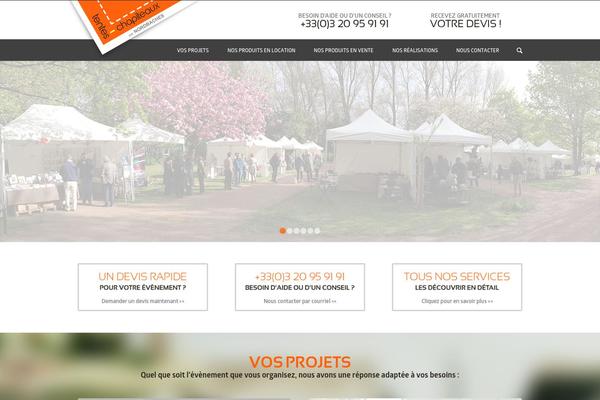 Enfold theme site design template sample