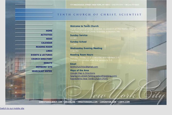 Site using Popup plugin