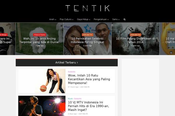 Site using Meks Smart Social Widget plugin