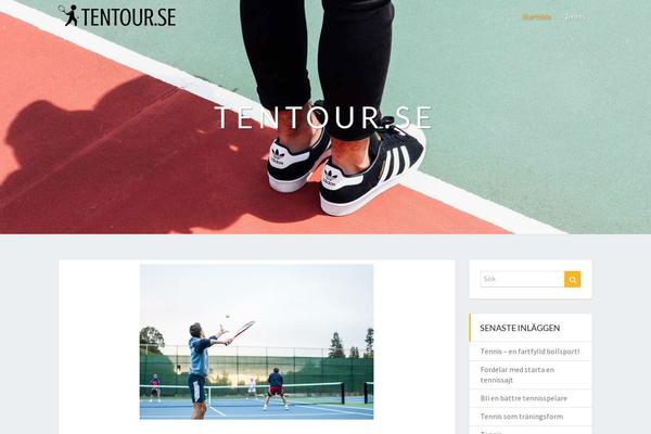 Lighthouse theme site design template sample