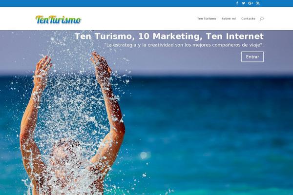 Divi Child theme site design template sample