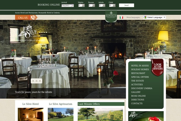 Ajima theme site design template sample