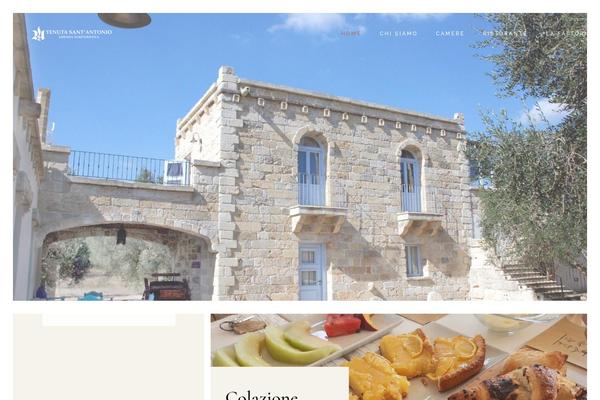 Alloggio theme site design template sample