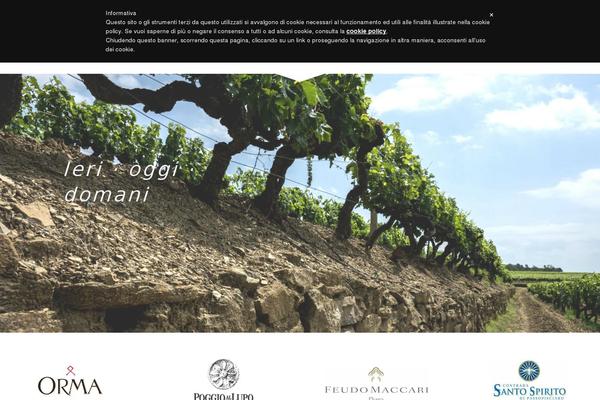 tenutasetteponti.it site used Vigortheme
