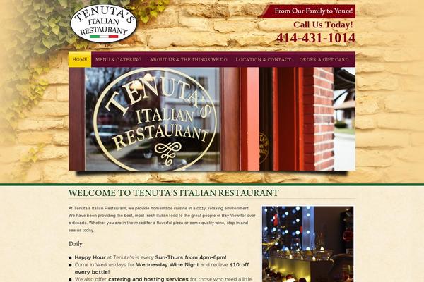 Salon theme site design template sample