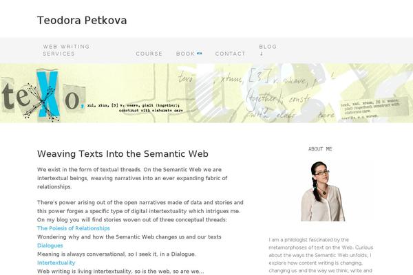 Site using WordLift - Ordering Knowledge plugin