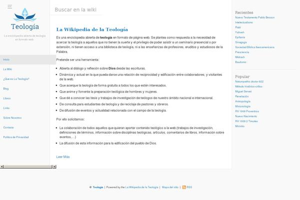 WikiWP theme site design template sample