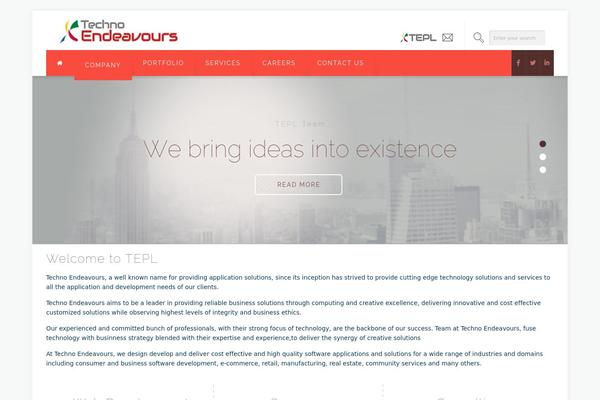 Brandon theme site design template sample