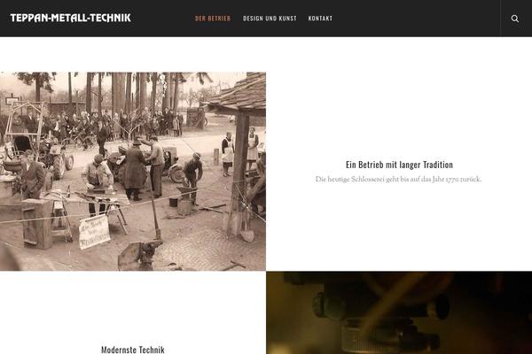 Atelier theme site design template sample