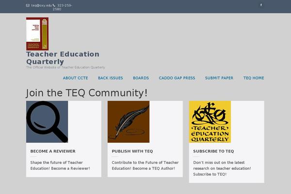 teqjournal.org site used Rara Academic