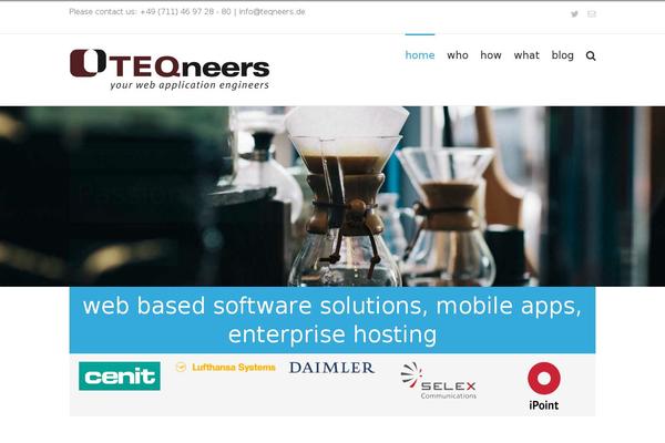 teqneers.com site used Avada-teqneers