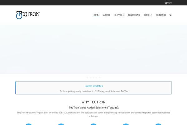 Site using Themeisle-companion plugin