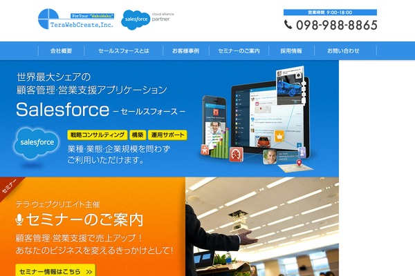 tera-web.jp site used Tera-webcreate