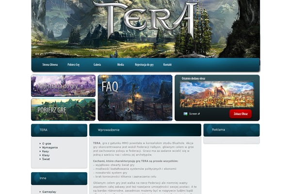 Nexus Child theme site design template sample