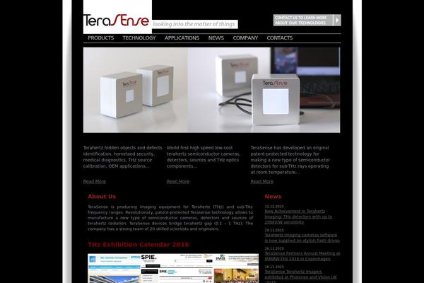 Terra theme site design template sample