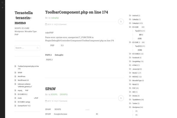 terastella.com site used Commontheme
