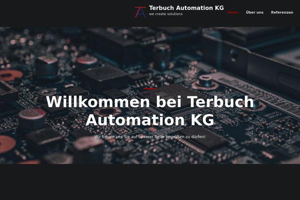 terbuch.at site used DesignHub