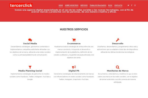 Salient theme site design template sample