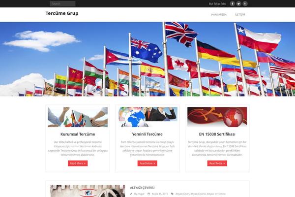 Minamaze theme site design template sample