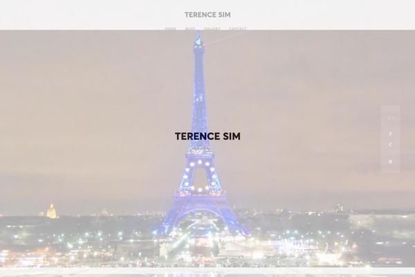 terencesim.com site used Kinetika