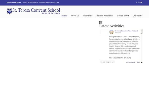 U Design Child theme site design template sample