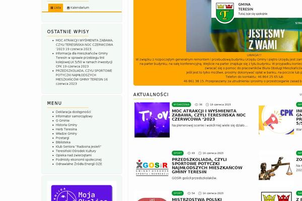Site using Wp-accessibility-helper plugin