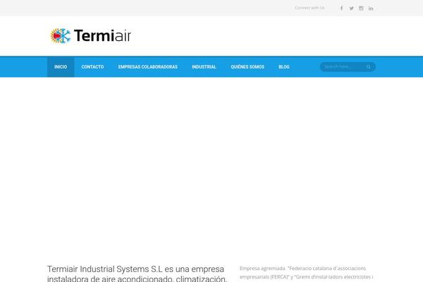 Enix theme site design template sample