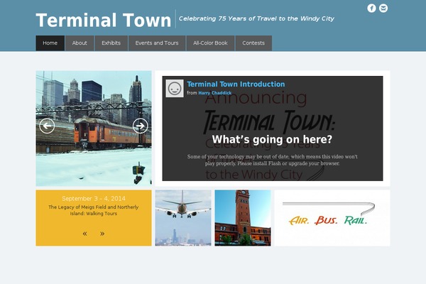 Heidi theme site design template sample