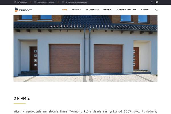 termontbramy.pl site used Buildnow