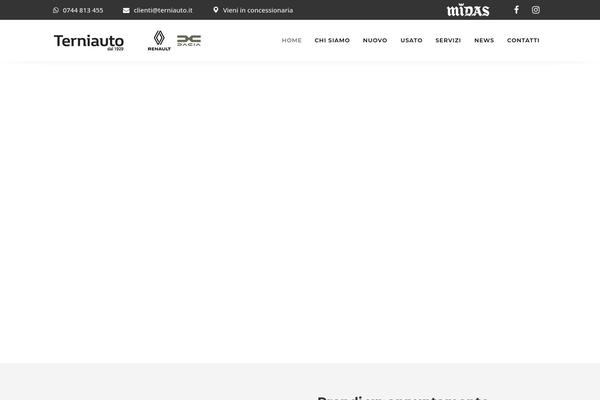 Ark theme site design template sample