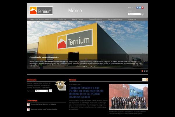 ternium WordPress theme, websites list used ternium theme ternium theme websites examples