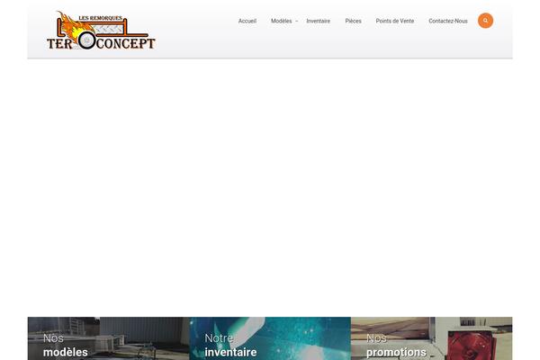 Optima theme site design template sample