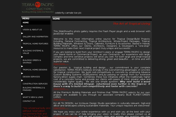 Site using Collapsing Pages plugin