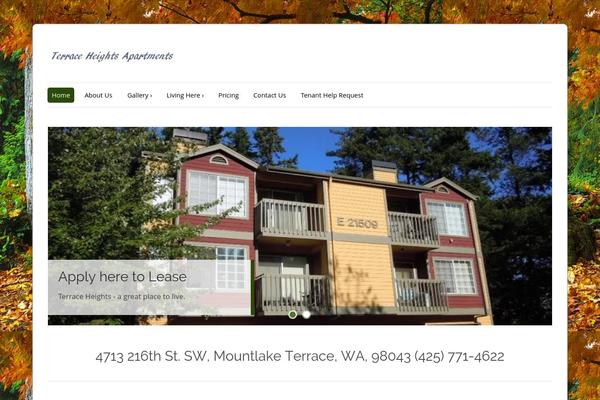 OceanWP theme site design template sample