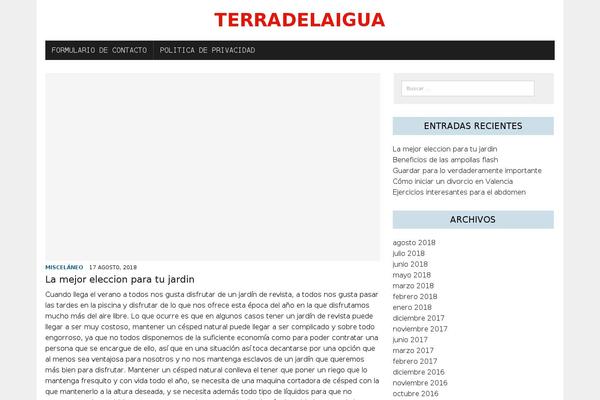 MH Newsdesk lite theme site design template sample
