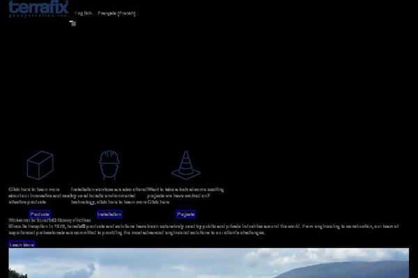 Radical theme site design template sample