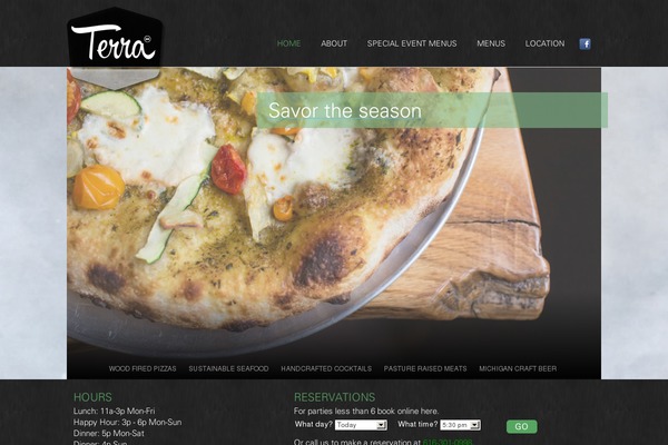 terragr.com site used Terra-gr-theme