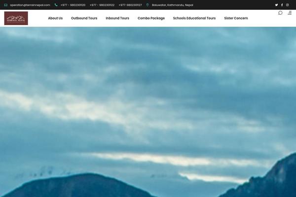 terrainnepal.com site used SetSail
