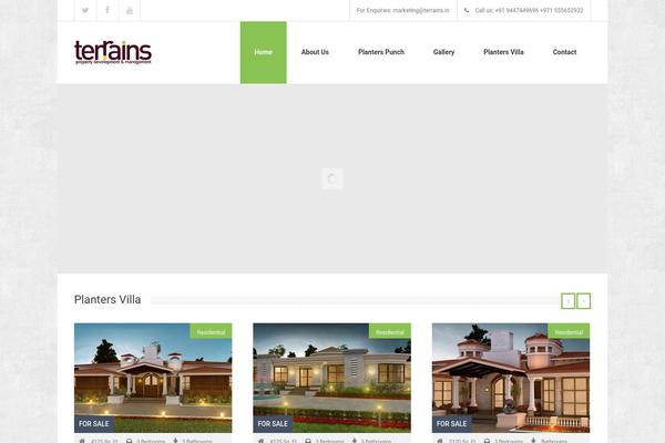 Site using Essential-real-estate plugin