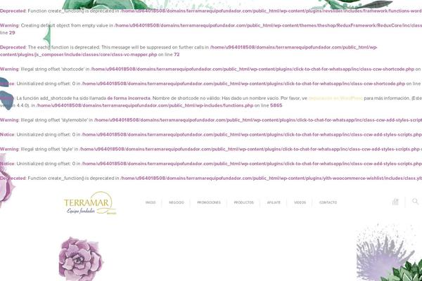 TheShop theme site design template sample