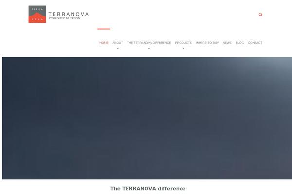 Organique theme site design template sample