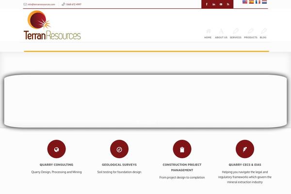 Bostan theme site design template sample