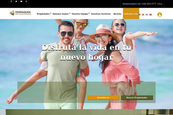 WP Residence theme site design template sample